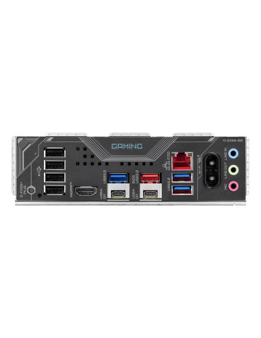 GIGABYTE X870 GAMING WF6 pagrindinė plokštė – galinės įvesties ir išvesties jungtys