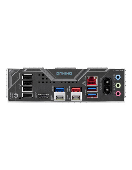 GIGABYTE X870 GAMING WF6 pagrindinė plokštė – galinės įvesties ir išvesties jungtys