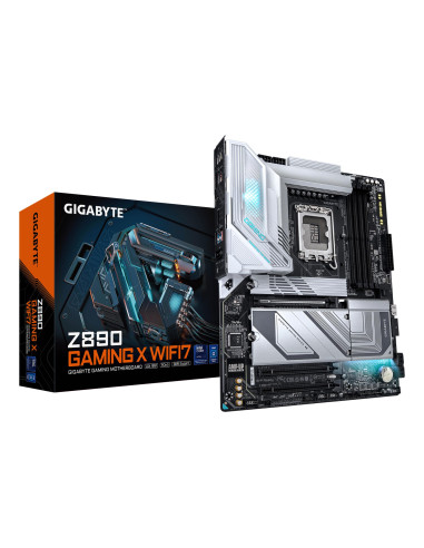 GIGABYTE Z890 GAMING X WIFI7 pagrindinė plokštė – plokštė ir pakuotė