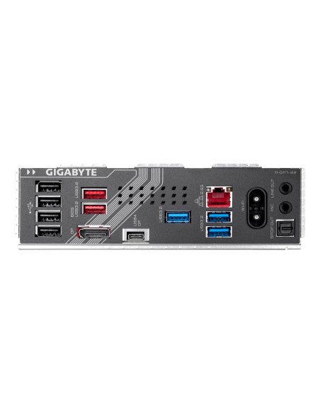 GIGABYTE Z890 GAMING X WIFI7 pagrindinė plokštė – galinės įvesties ir išvesties jungtys