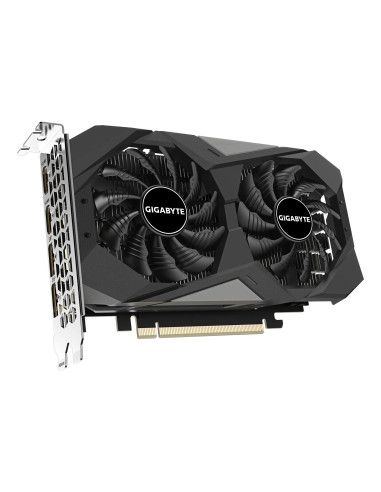 GIGABYTE GeForce RTX 3050 WINDFORCE OC V2 6GB vaizdo plokštė – vaizdas iš kairės