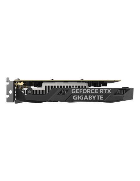 GIGABYTE GeForce RTX 3050 WINDFORCE OC V2 6GB vaizdo plokštė – šoninis vaizdas