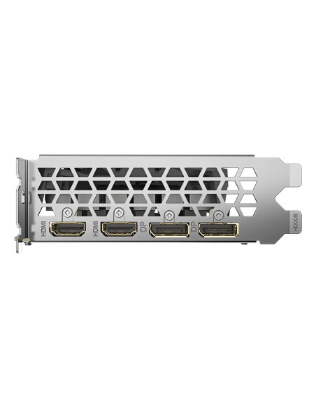 GIGABYTE GeForce RTX 3050 WINDFORCE OC V2 6GB vaizdo plokštė – HDMI ir DisplayPort jungtys