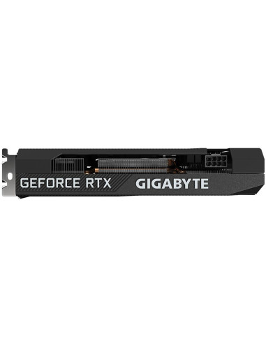 GIGABYTE GeForce RTX 3060 WINDFORCE OC 12GB vaizdo plokštė – šoninis vaizdas