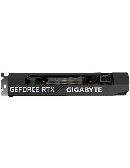 GIGABYTE GeForce RTX 3060 WINDFORCE OC 12GB vaizdo plokštė – šoninis vaizdas