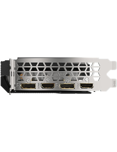 GIGABYTE GeForce RTX 3060 WINDFORCE OC 12GB vaizdo plokštė – HDMI ir DisplayPort jungtys