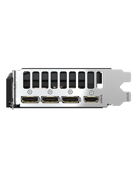 GIGABYTE GeForce RTX 5060 WINDFORCE MAX OC V2 8GB vaizdo plokštė – HDMI ir DisplayPort jungtys