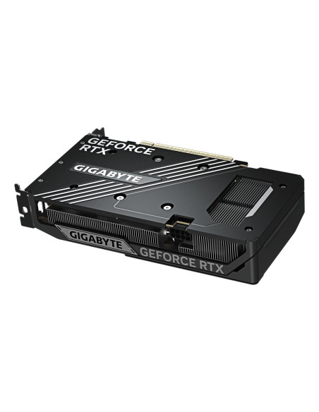 GIGABYTE GeForce RTX 5060 WINDFORCE MAX OC V2 8GB vaizdo plokštė – galinės plokštelės ir radiatoriaus detalė