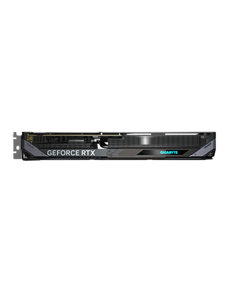 GIGABYTE GeForce RTX 5060 GAMING OC 8GB vaizdo plokštė – šoninis vaizdas