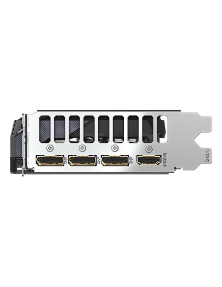 GIGABYTE GeForce RTX 5060 GAMING OC 8GB vaizdo plokštė – HDMI ir DisplayPort jungtys