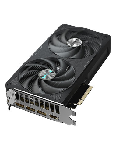 GIGABYTE GeForce RTX 5060 Ti EAGLE OC 8GB vaizdo plokštė – aušinimo sistemos vaizdas kampu