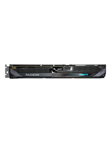 GIGABYTE Radeon RX 9060 XT GAMING OC 16GB vaizdo plokštė – šoninis vaizdas