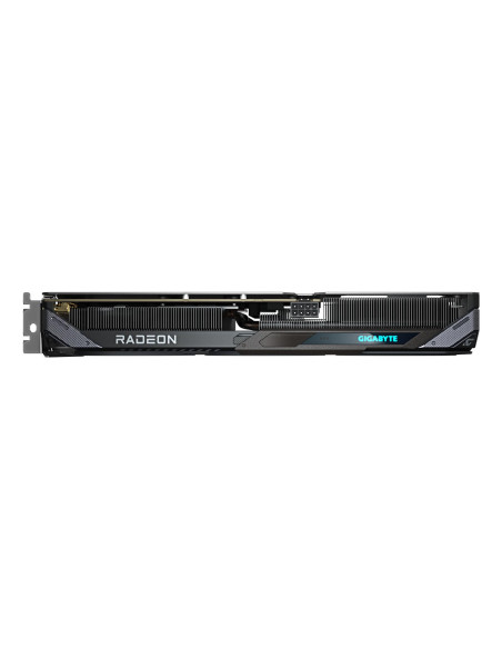 GIGABYTE Radeon RX 9060 XT GAMING OC 16GB vaizdo plokštė – šoninis vaizdas