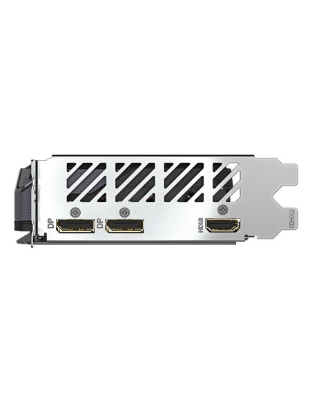 GIGABYTE Radeon RX 9060 XT GAMING OC 16GB vaizdo plokštė – HDMI ir DisplayPort jungtys