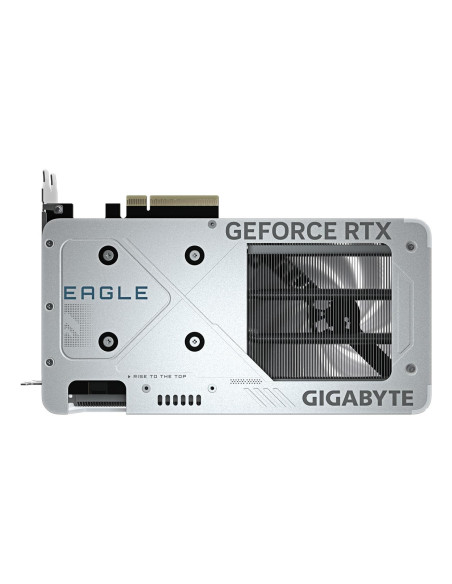GIGABYTE GeForce RTX 5060 Ti EAGLE OC ICE 16GB vaizdo plokštė – galinė apsauginė plokštelė