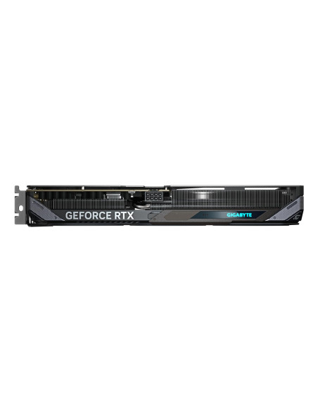 GIGABYTE GeForce RTX 5060 Ti GAMING OC 16GB vaizdo plokštė – šoninis vaizdas