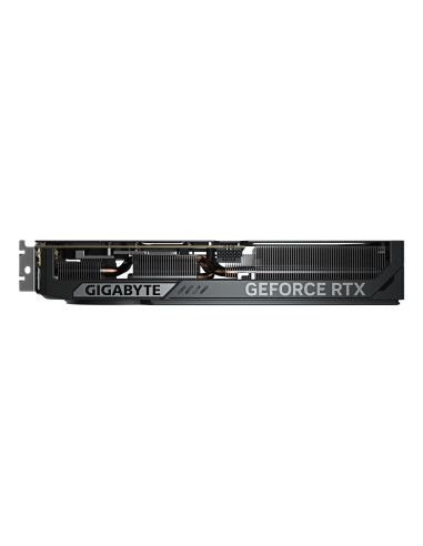 GIGABYTE GeForce RTX 5070 WINDFORCE OC 12GB vaizdo plokštė – šoninis vaizdas