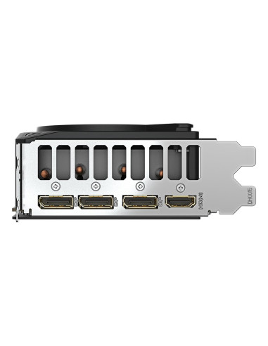 GIGABYTE GeForce RTX 5070 WINDFORCE OC 12GB vaizdo plokštė – HDMI ir DisplayPort jungtys