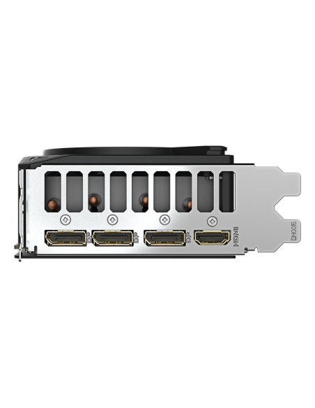 GIGABYTE GeForce RTX 5070 WINDFORCE OC 12GB vaizdo plokštė – HDMI ir DisplayPort jungtys