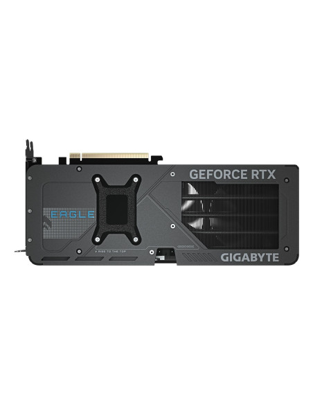 GIGABYTE GeForce RTX 5070 EAGLE OC 12GB vaizdo plokštė – galinė apsauginė plokštelė