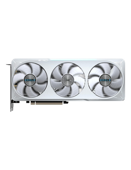 GIGABYTE GeForce RTX 5070 EAGLE OC ICE 12GB vaizdo plokštė – vaizdas iš kairės