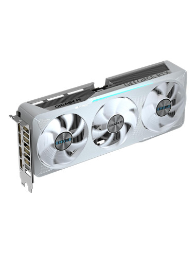 GIGABYTE GeForce RTX 5070 EAGLE OC ICE 12GB vaizdo plokštė – aušinimo ventiliatoriai