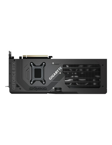GIGABYTE GeForce RTX 5070 GAMING OC 12GB vaizdo plokštė – galinė apsauginė plokštelė