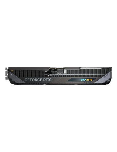 GIGABYTE GeForce RTX 5070 GAMING OC 12GB vaizdo plokštė – šoninis vaizdas