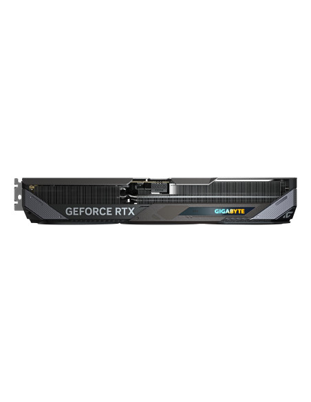 GIGABYTE GeForce RTX 5070 GAMING OC 12GB vaizdo plokštė – šoninis vaizdas