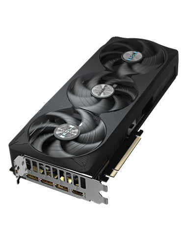 GIGABYTE GeForce RTX 5070 Ti EAGLE OC 16GB vaizdo plokštė – aušinimo sistemos vaizdas kampu