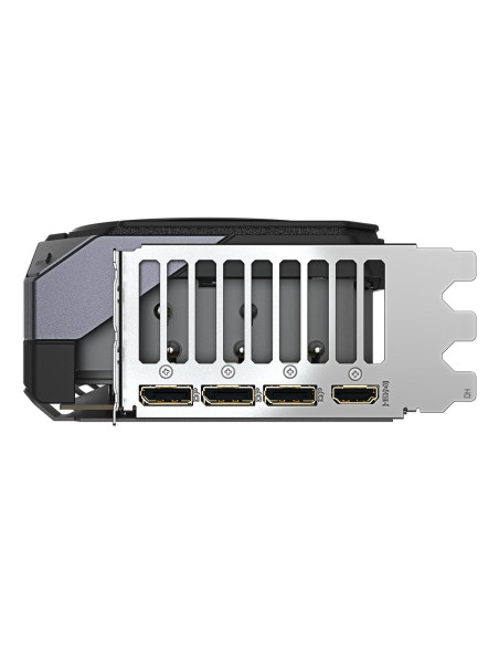 GIGABYTE GeForce RTX 5070 Ti GAMING OC 16GB vaizdo plokštė – HDMI ir DisplayPort jungtys