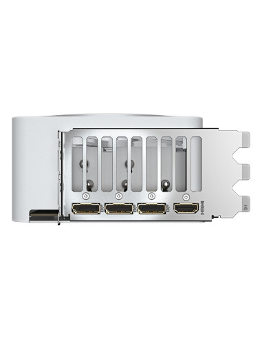 GIGABYTE GeForce RTX 5070 Ti AERO OC 16GB vaizdo plokštė – HDMI ir DisplayPort jungtys