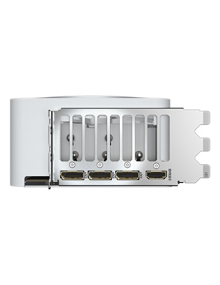GIGABYTE GeForce RTX 5070 Ti AERO OC 16GB vaizdo plokštė – HDMI ir DisplayPort jungtys