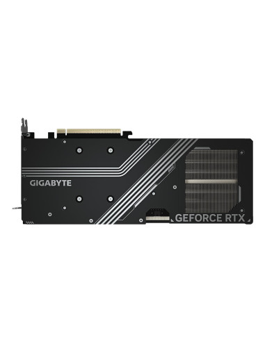 GIGABYTE GeForce RTX 5080 WINDFORCE OC V2 16GB vaizdo plokštė – galinė apsauginė plokštelė