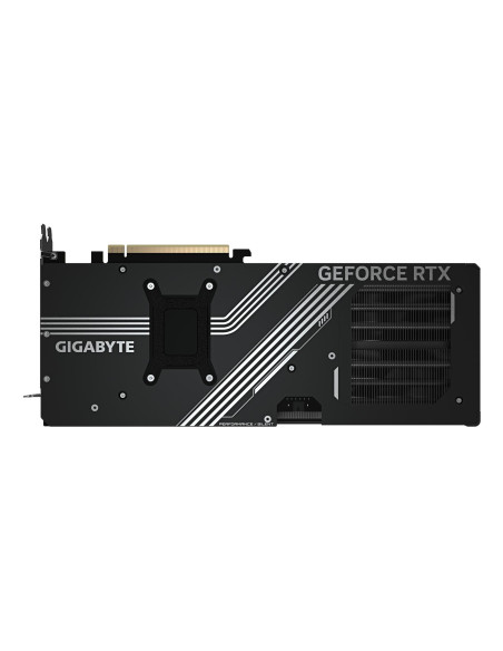 GIGABYTE GeForce RTX 5080 WINDFORCE OC 16GB vaizdo plokštė – galinė apsauginė plokštelė