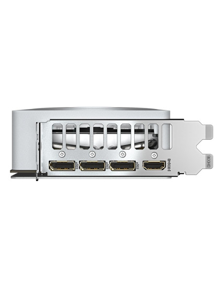 GIGABYTE GeForce RTX 5080 AERO OC 16GB vaizdo plokštė – HDMI ir DisplayPort jungtys