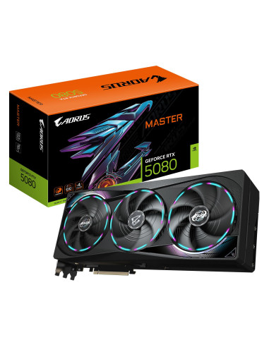 Gigabyte AORUS GeForce RTX 5080 MASTER 16G vaizdo plokštė
