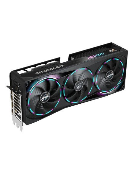 GIGABYTE AORUS GeForce RTX 5080 MASTER 16GB vaizdo plokštė – aušinimo ventiliatoriai