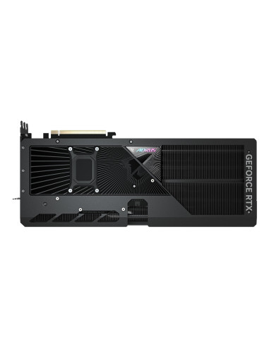 GIGABYTE AORUS GeForce RTX 5080 MASTER 16GB vaizdo plokštė – galinė apsauginė plokštelė