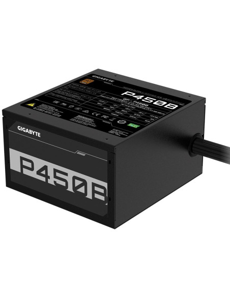 GIGABYTE P450B 450W maitinimo blokas – šoninis korpuso vaizdas