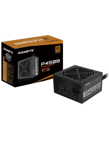 GIGABYTE P450B 450W maitinimo blokas – maitinimo blokas ir pakuotė