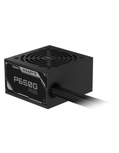 GIGABYTE P650G PG5 650W maitinimo blokas – šoninis korpuso vaizdas
