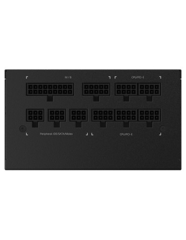 GIGABYTE P750GM 750W maitinimo blokas – modulinių kabelių jungtys