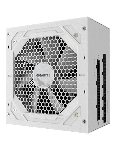 GIGABYTE UD750GM PG5 ICE 750W maitinimo blokas – vaizdas kampu
