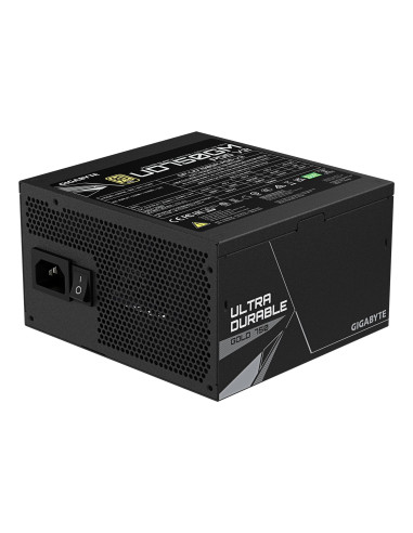 GIGABYTE UD750GM PG5 V2 750W maitinimo blokas – elektros įvadas ir ventiliatorius