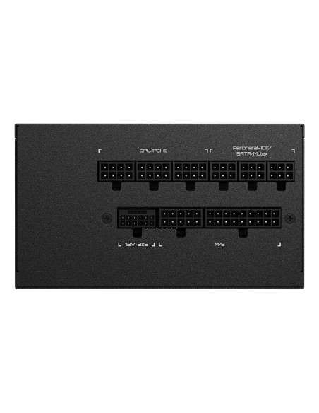 GIGABYTE UD750GM PG5 V2 750W maitinimo blokas – modulinių kabelių jungtys