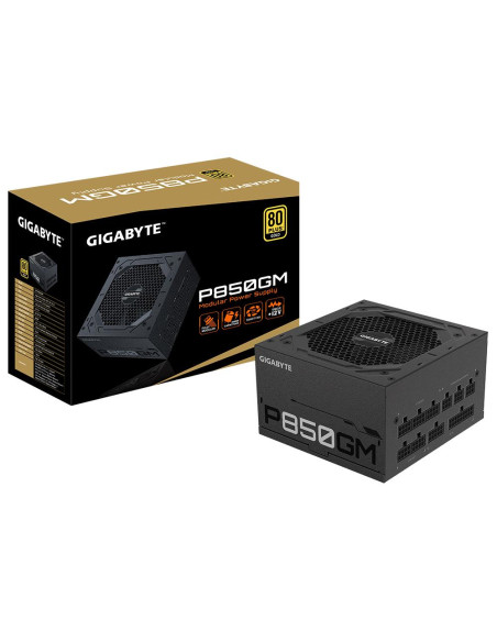 GIGABYTE P850GM 850W maitinimo blokas – maitinimo blokas ir pakuotė