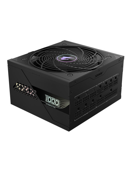 GIGABYTE AORUS ELITE AE1000PM PG5 1000W maitinimo blokas – šoninis korpuso vaizdas