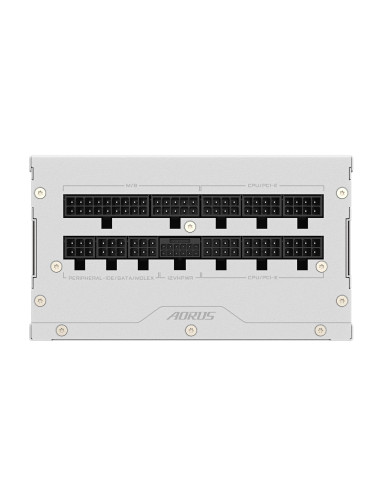 GIGABYTE AORUS ELITE AE1000PM PG5 ICE 1000W maitinimo blokas – modulinių kabelių jungtys