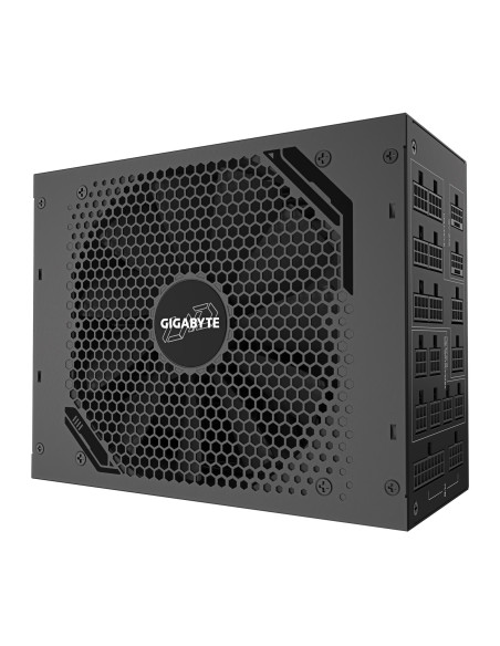 GIGABYTE UD1600PM PG5 1600W maitinimo blokas – vaizdas kampu